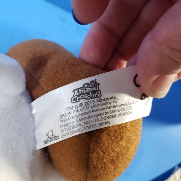 Nintendo Animal Crossing Dog with Guitar KK Slider Plush Stuffed Animal 7" - Picture 4 of 8